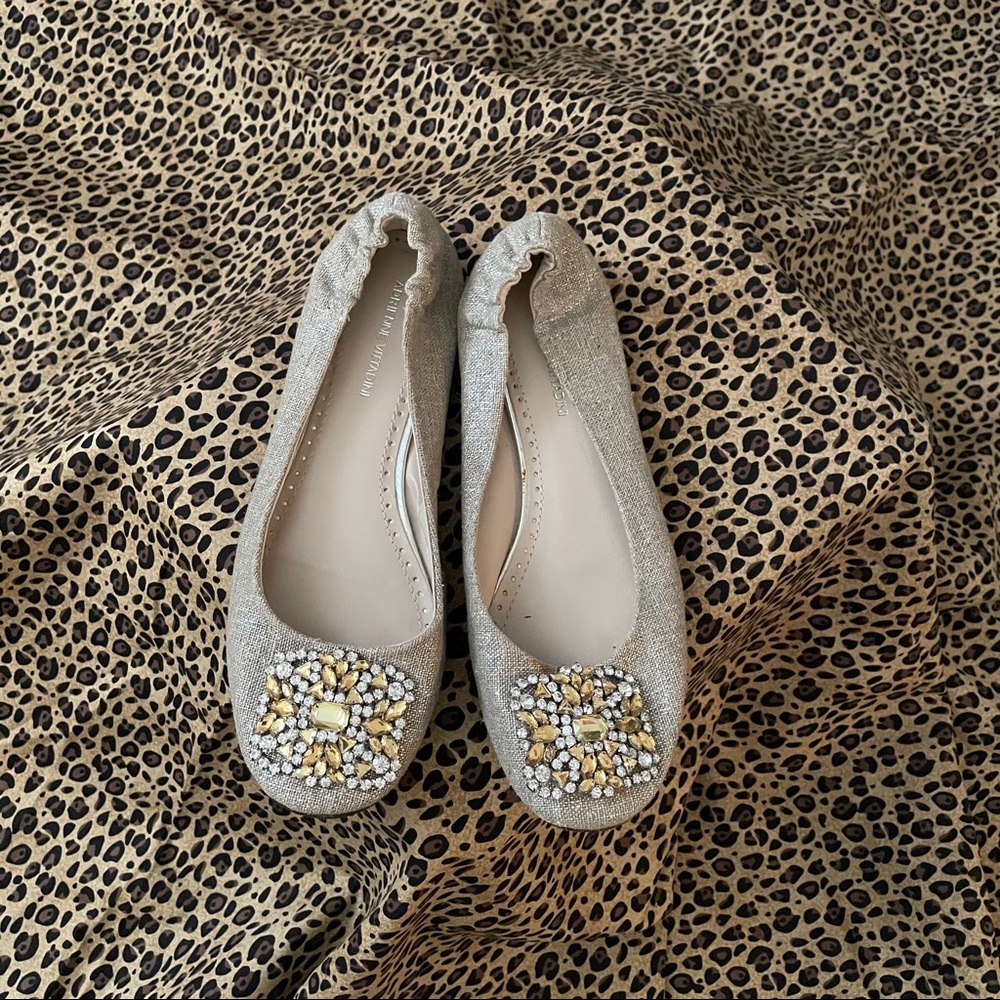 PRICE DROP! Adrienne Vittandini jeweled flats